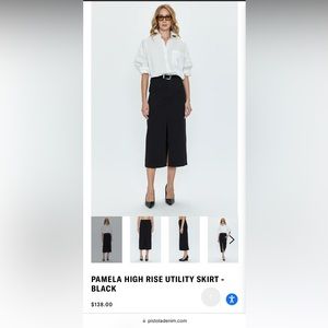 NWT Pistola Midi Skirt